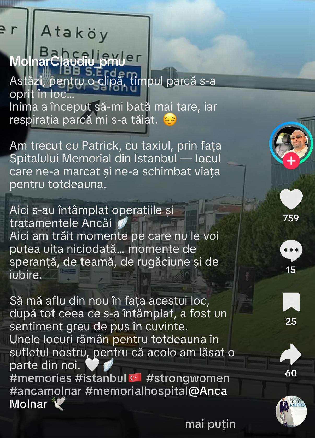 Mesajul lui Claudiu Molnar