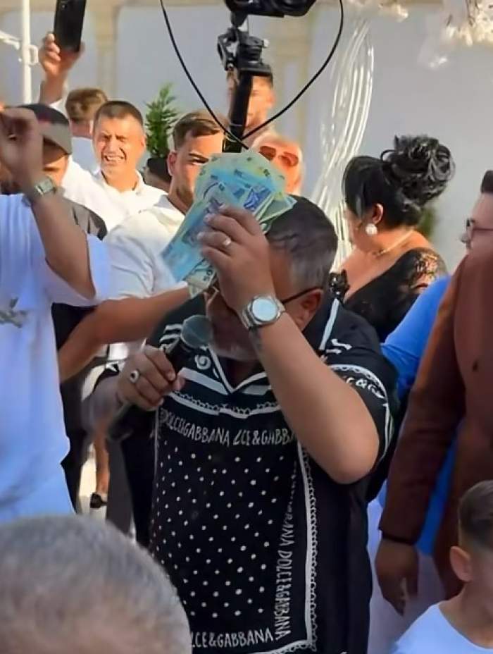 Moment incredibil la o nuntă. Sorinel Puștiu a dat dedicații pentru Lambada, deși Marymar era prezentă. Cum a reacționat iubita lui Tzancă Uraganu