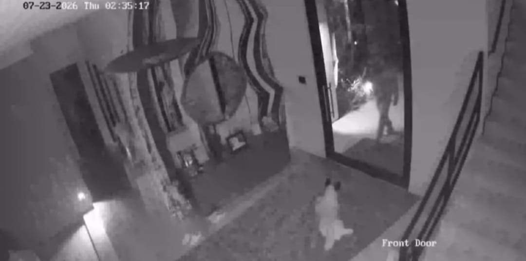 Casa lui Dragoș Săvulescu din Los Angeles a fost spartă! Imagini de pe camerele de supraveghere. Ce au furat