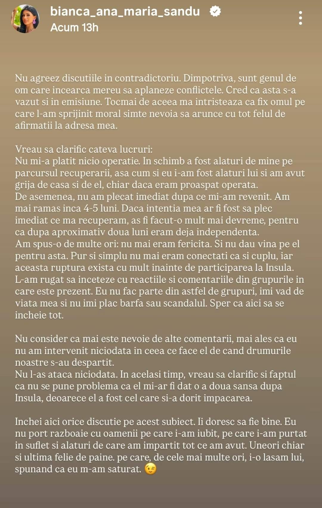 A început războiul dintre Bianca Dan și Marian Grozavu! Bruneta a făcut noi declarații despre fostul iubit: ”Mă întristează”