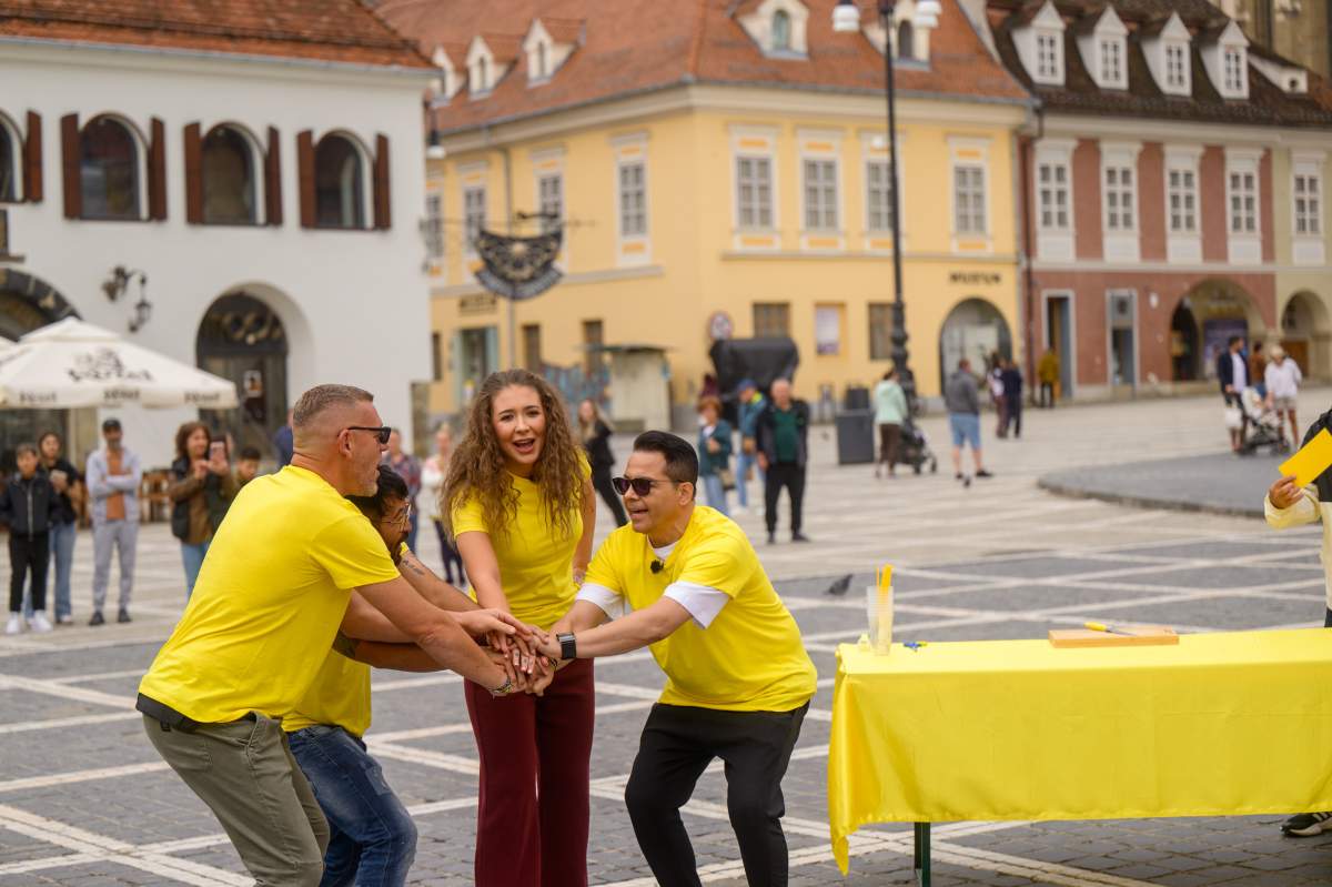 Aseară, echipa galbenă a obținut victoria, însă, lupta pentru relaxare continuă! Liviu și Andrei vor să întoarcă rezultatul, diseară, la Poftiți pe la noi – Poftiți la întrecere!