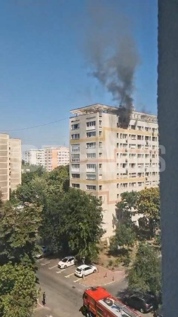 incendiu în Sectorul 3