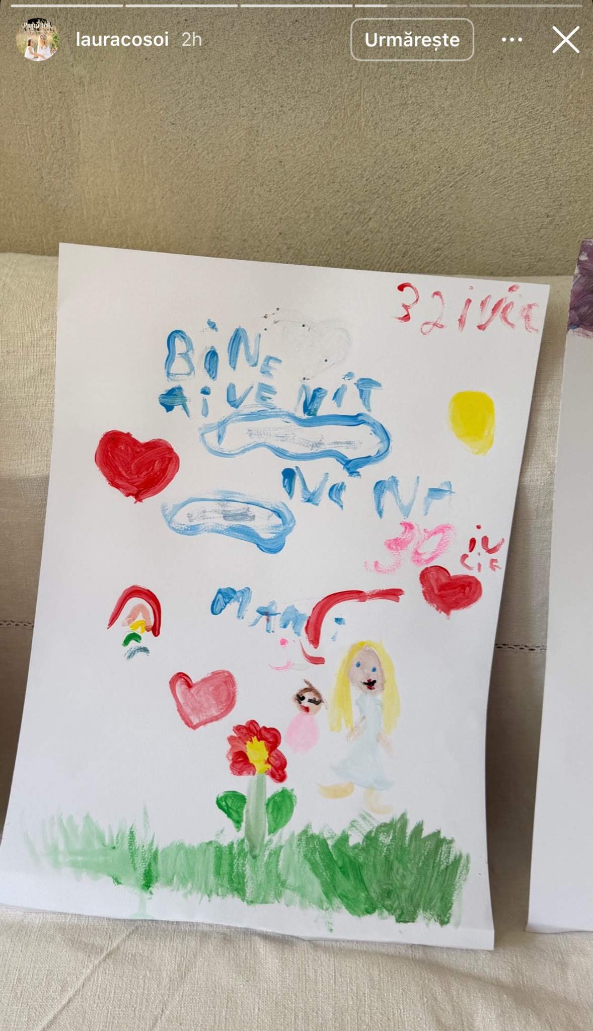 Mesajul fiicelor Laurei Cosoi pentru vedetă