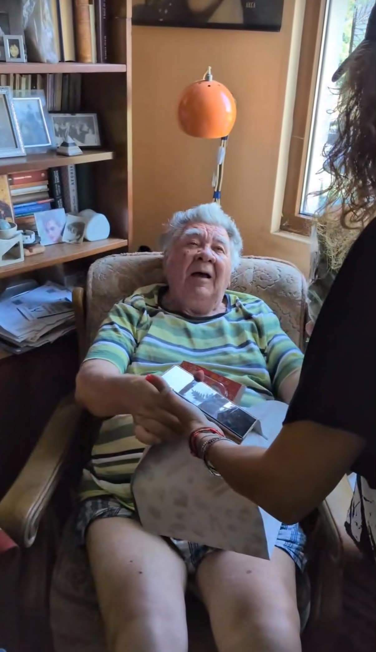 Anca Țurcașiu i-a făcut o surpriză tatălui său, de ziua lui de naștere. Cum a reacționat părintele actriței