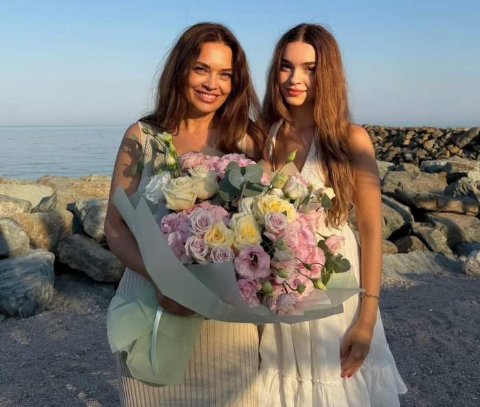 Monica Doroftei și fiica ei, Vanessa