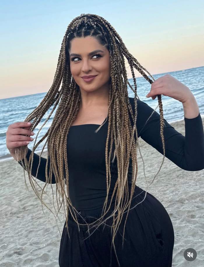 Ioana State este pe plaja