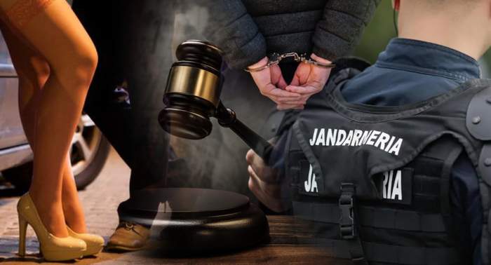Ani grei de pușcărie în dosarul jandarmului care scotea minore la produs, alături de soție! Declarații exclusive
