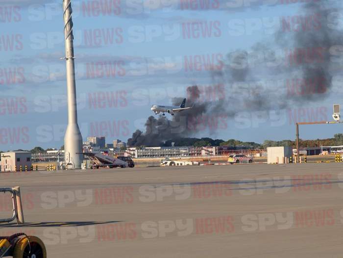 Incendiu de proporții la aeroportul Heathrow din Londra! Imagini exclusive, în timp real