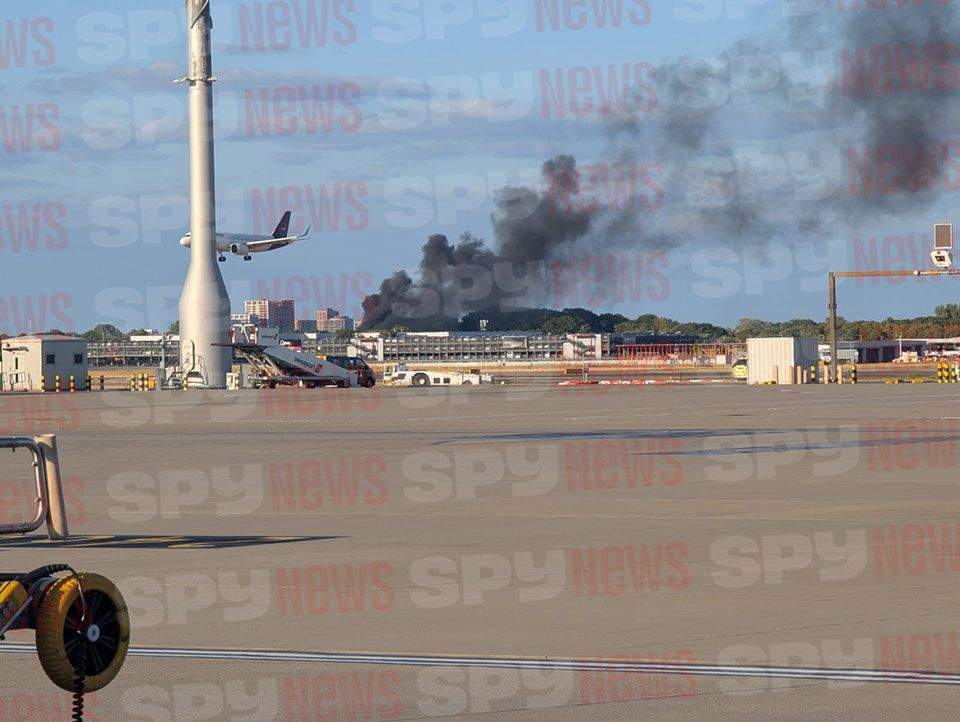 Incendiu de proporții la aeroportul Heathrow din Londra! Imagini exclusive, în timp real