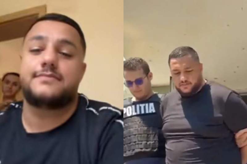 Tiktokerul Alin Borcan a fost reținut, din nou! Ce acuzații grave i se aduc de această dată