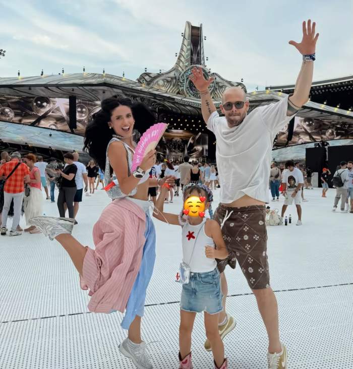 Familia Ioanei Grama, la un festival