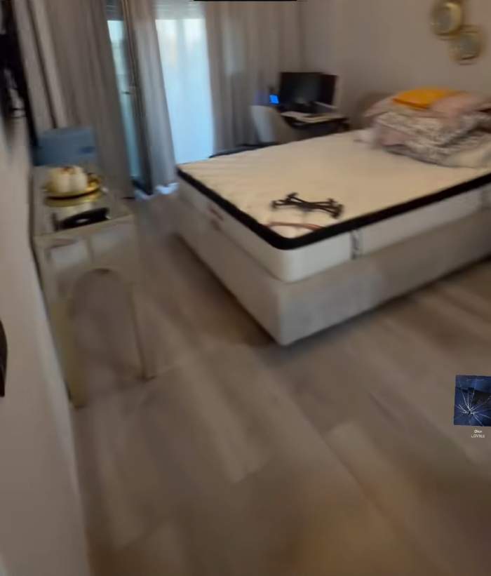 Dormitorul apartamentului lui Tzancă Uraganu