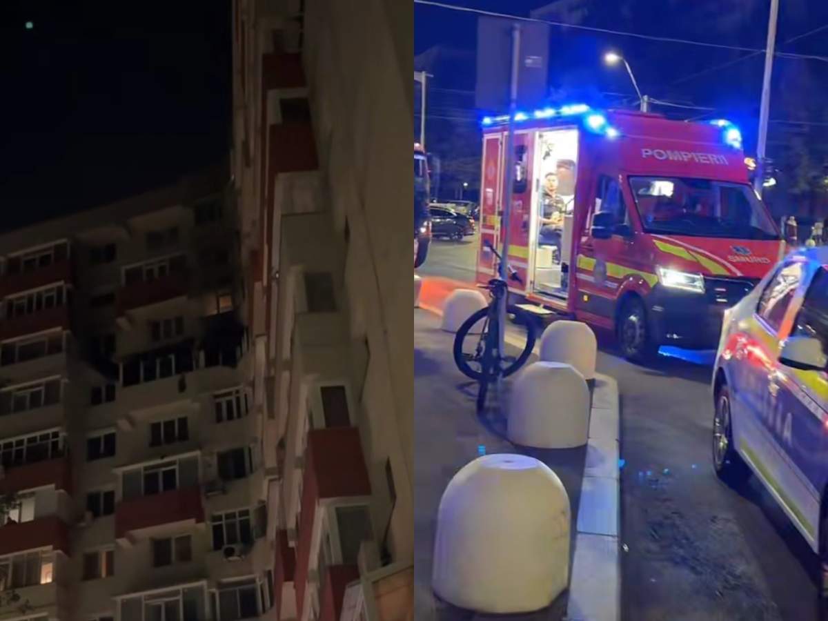 Explozie puternică la un bloc din Sectorul 4, în București! Un tânăr ar fi fost grav rănit | FOTO