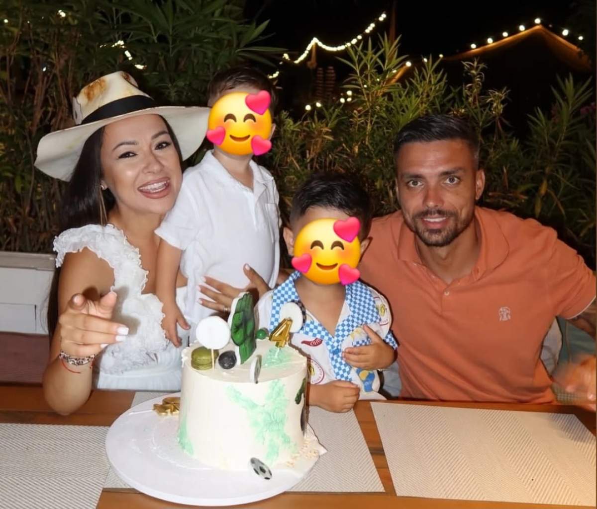 Vlăduța Lupău și familia ei