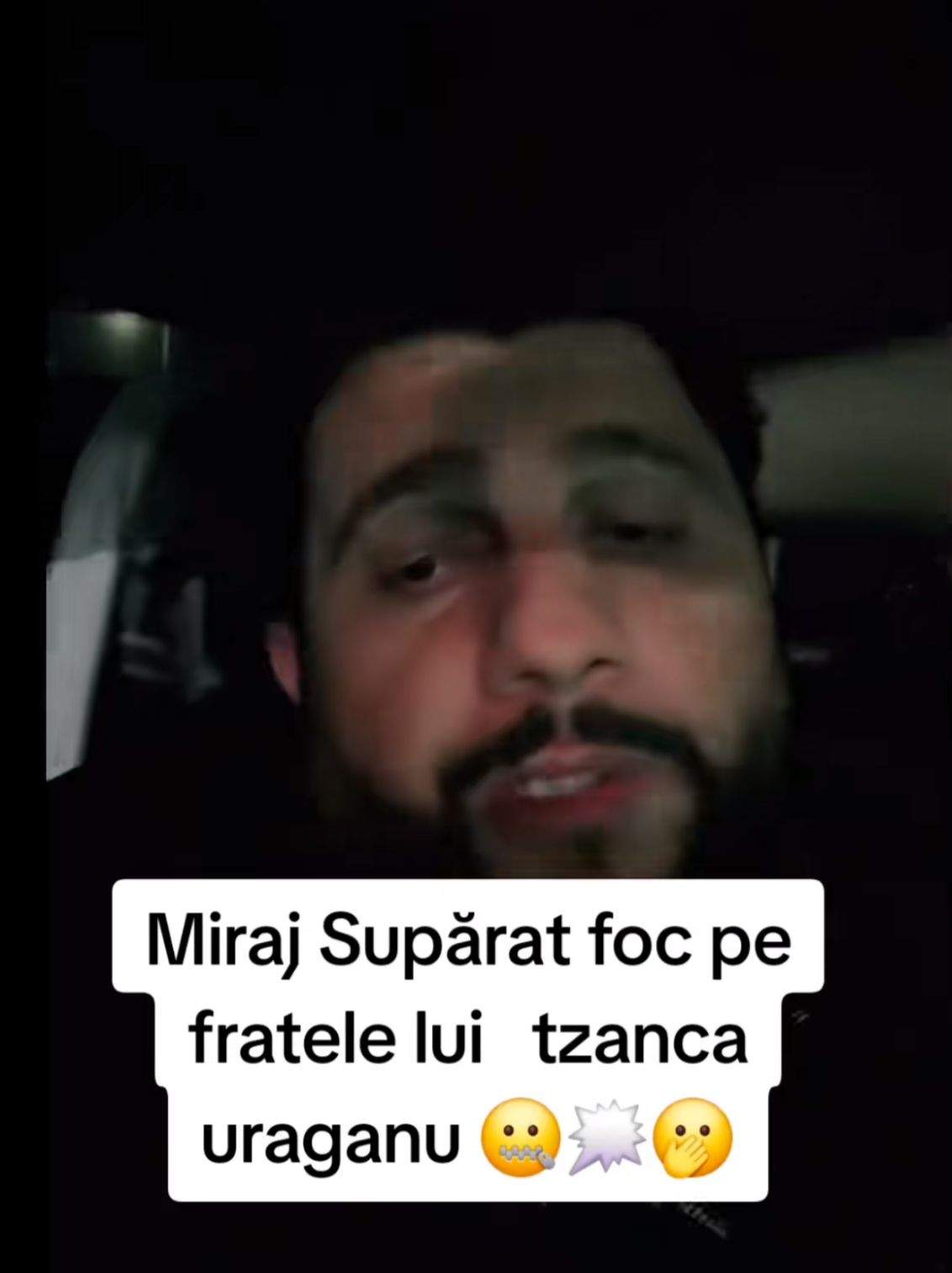Miraj Tzunami în mașină