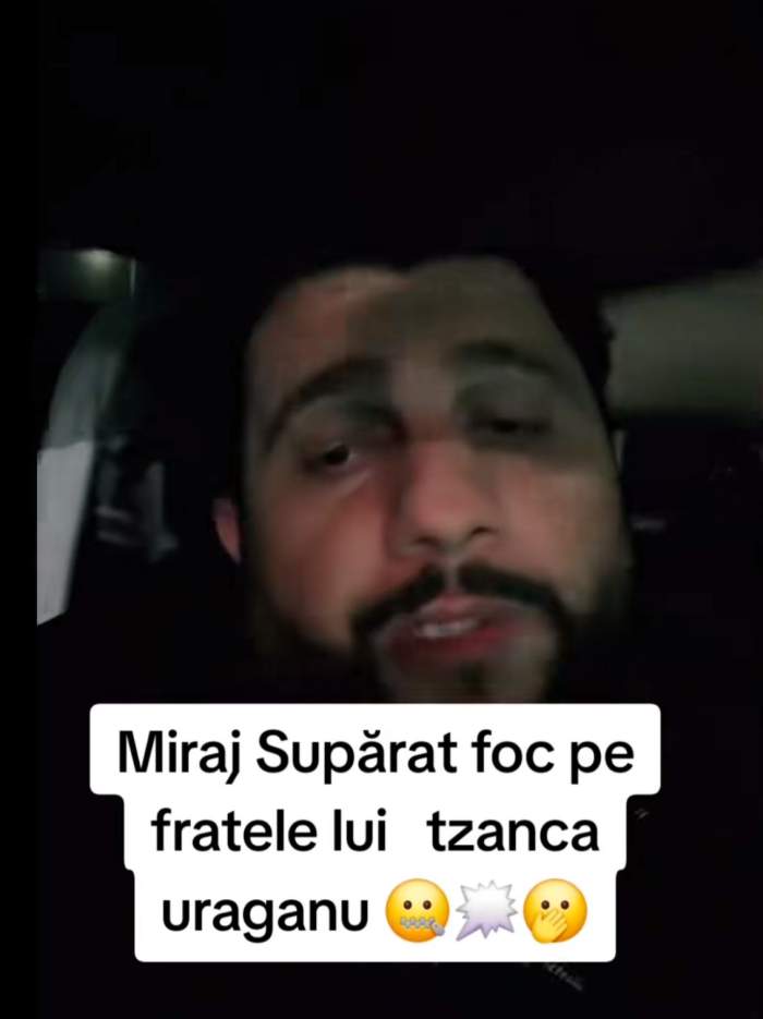 Miraj Tzunami în mașină