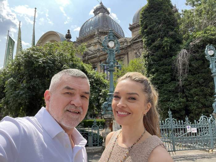 Minica si Leonard Doroftei, selfie