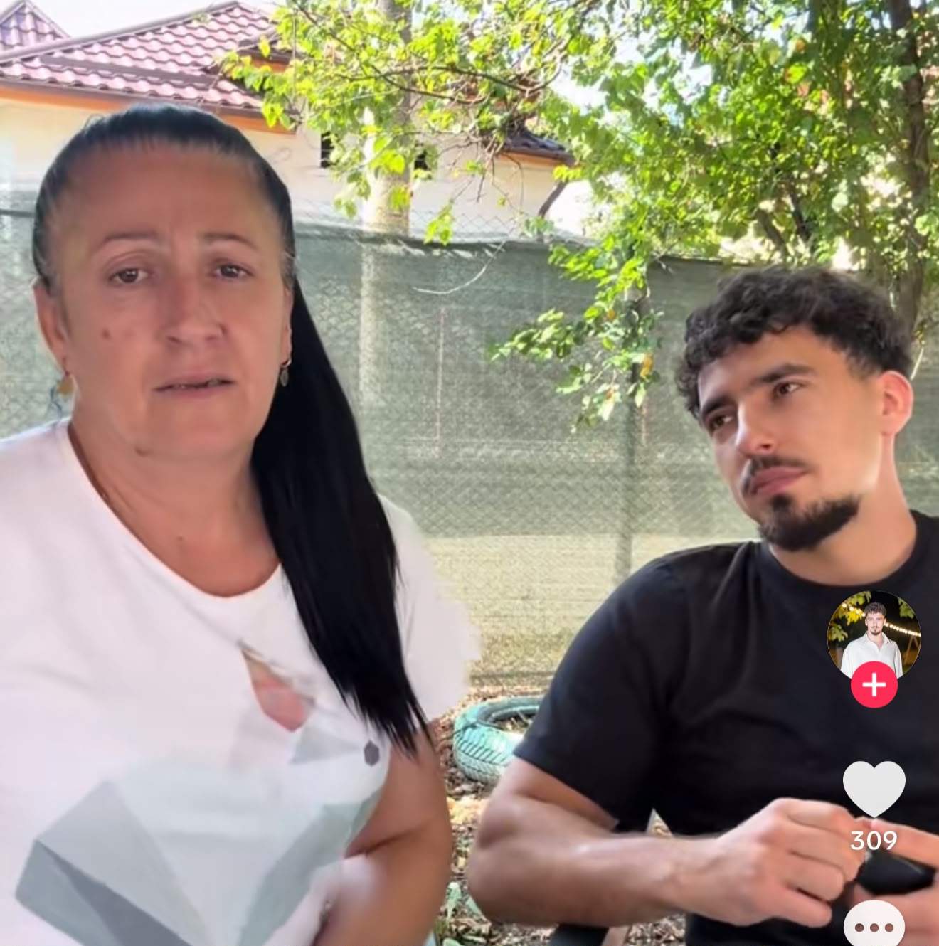 Remi Dobre, alături de mama lui