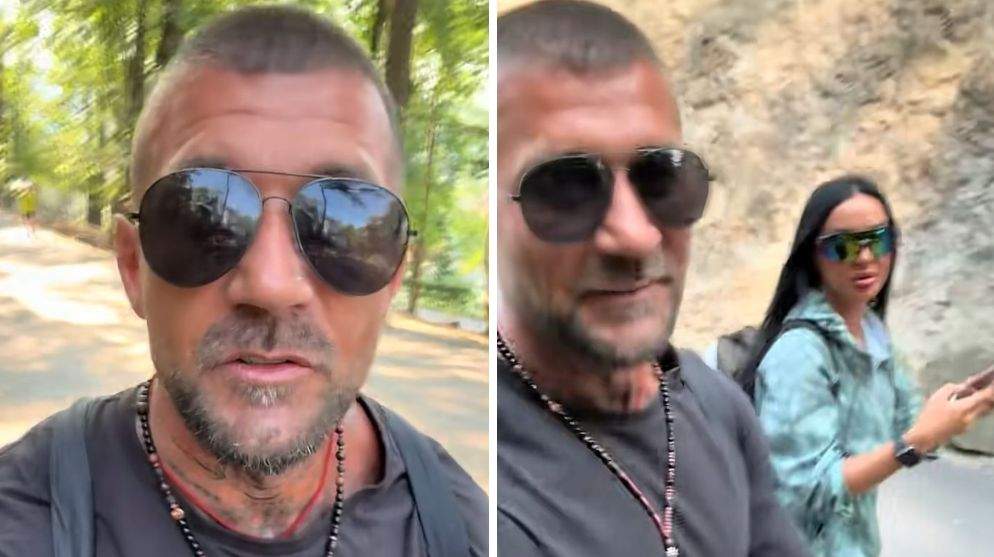 Colaj foto cu Andrei Rotaru și prietena lui
