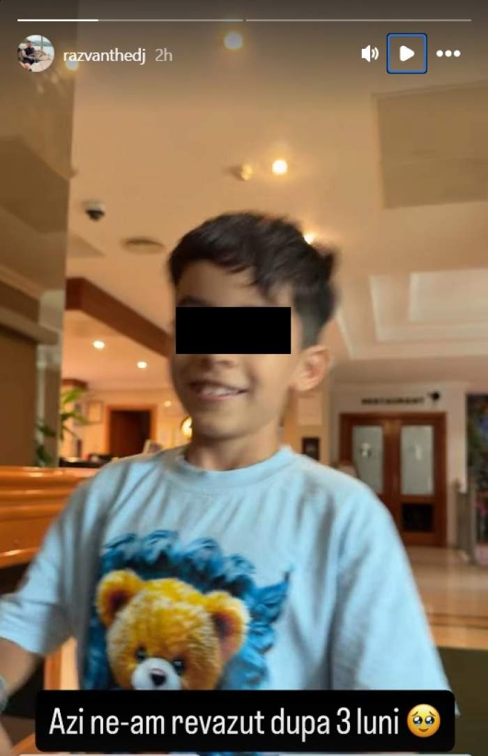 Răzvan Kovacs și-a văzut din nou copiii după trei luni. Cum a fost revederea cu Luna și Noah