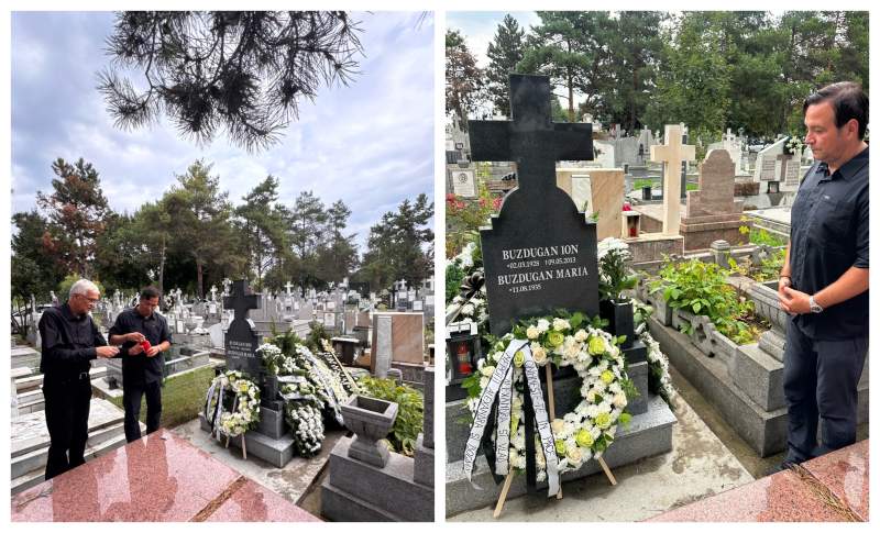 Daniel Buzdugan este în doliu. Mama lui a murit. Declarații emoționante după înmormântarea ei