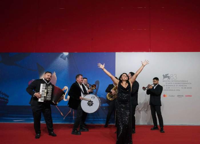 Alina Șerban, la Festivalul de Film de la Veneția