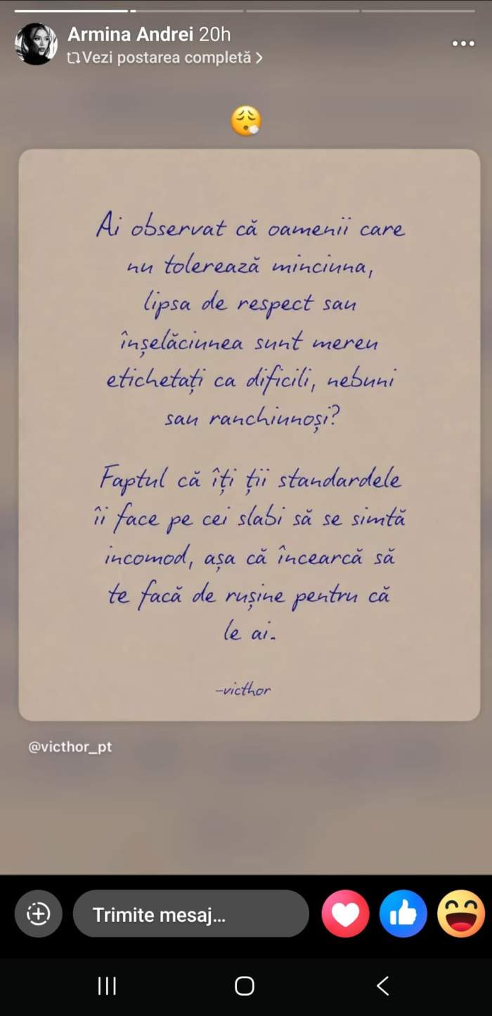 Reacția soției lui Marcel Andrei de la Insula iubirii, după valul de critici. Armina nu se lasă afectată