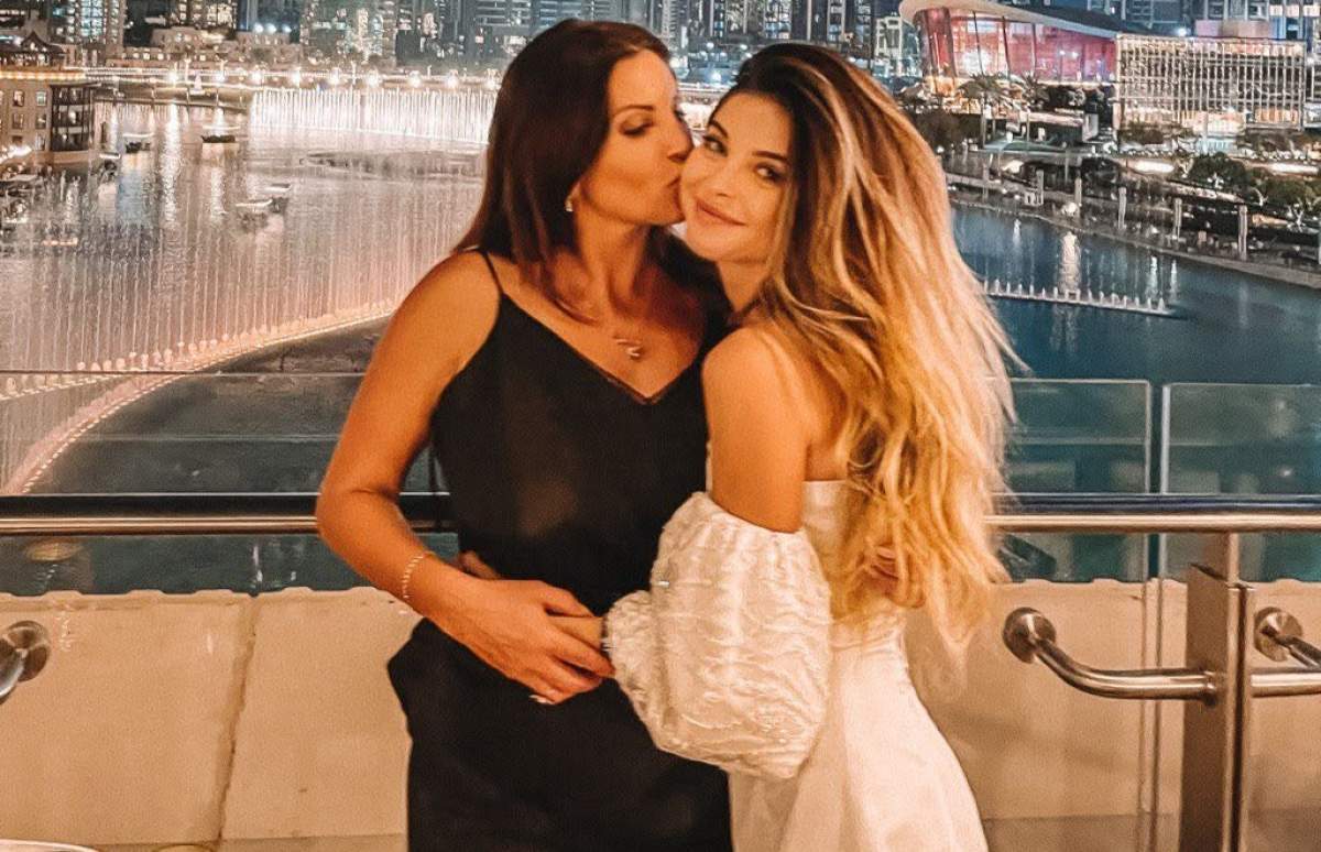 Valerie Lungu și Victoria Lungu, mama ei
