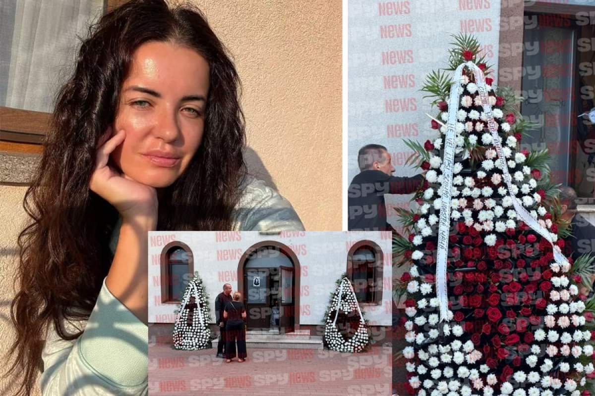 Ce mesaj emoționant au scris copiii Mădălinei Apostol pe coroanele funerare. Cei doi băieți au venit la capelă