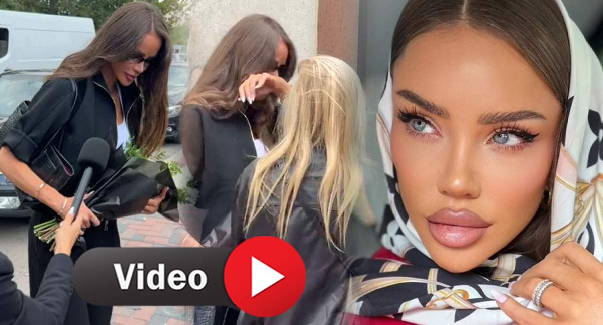 Bianca Drăgușanu a ajuns la priveghiul Mădălinei Apostol! Șatena a izbucnit în lacrimi