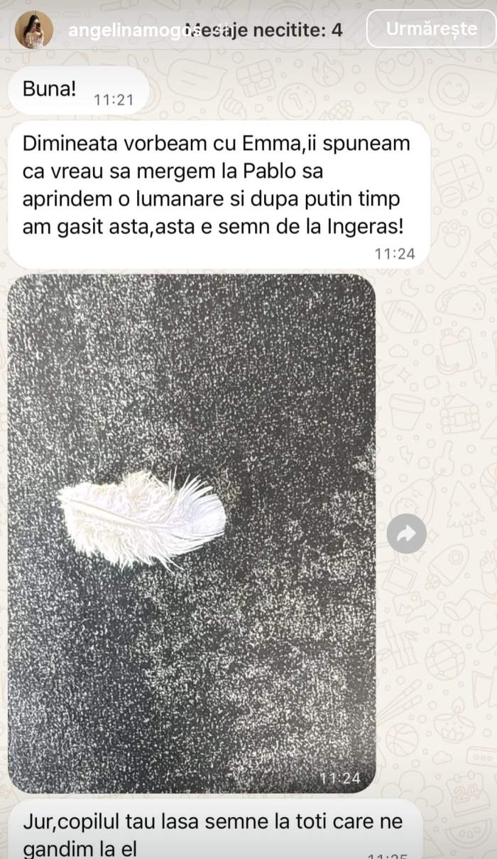 Semnul divin trimis de nepotul lui Adrian Mogoș, la o săptămână de când a murit. Toți apropiații lui Pablo l-au primit