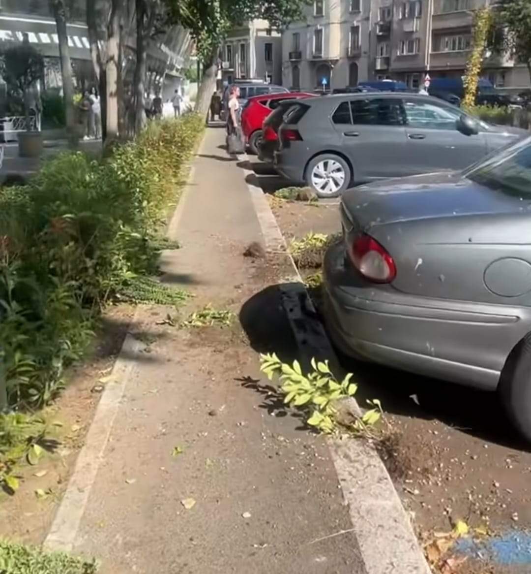 Cum arată Piața Victoriei după protestul fermierilor. Ce daune au produs instigatorii | VIDEO
