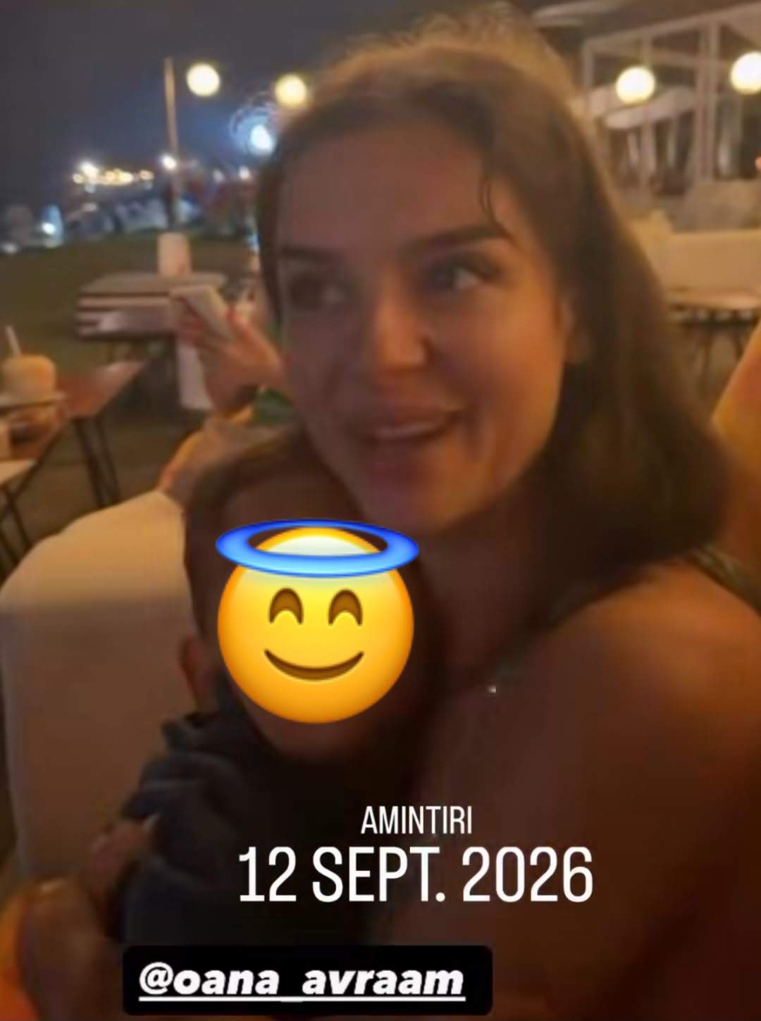 Oana Ciocan și fiul ei