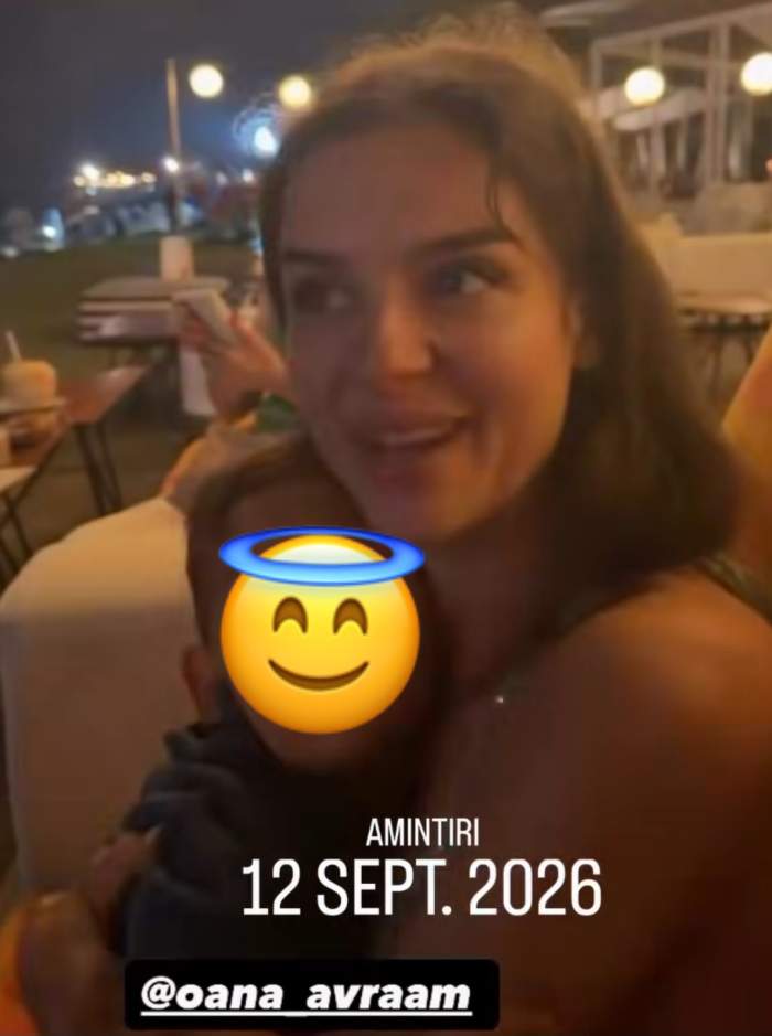 Oana Ciocan și fiul ei