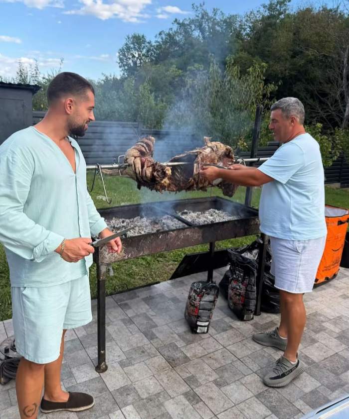 Teo Costache și tatăl lui