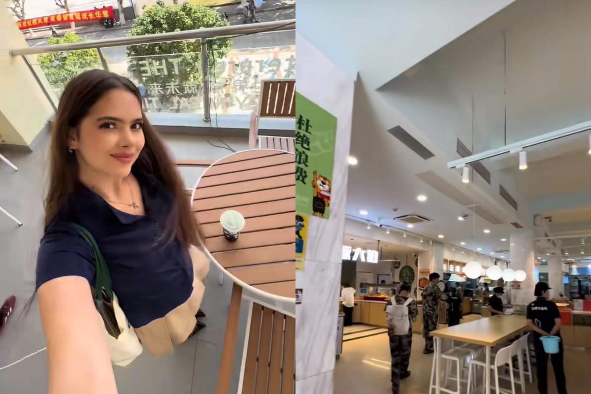 O româncă a arătat cum e cantina la o facultate prestigioasă din Shanghai. Ce poți cumpăra