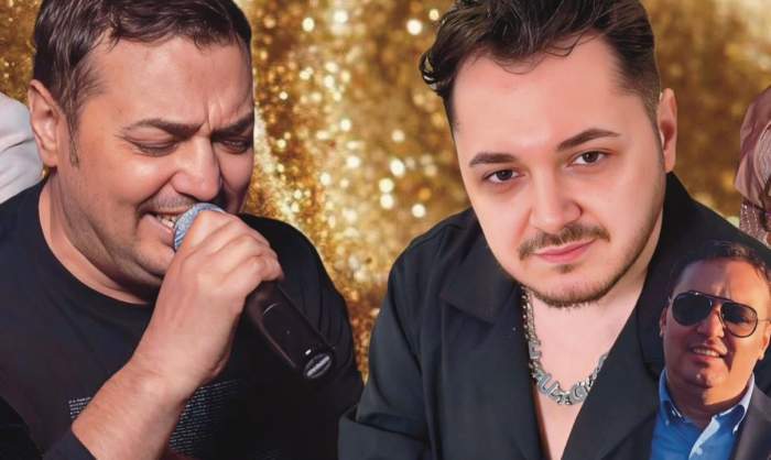 Colaj foto cu Petrică Cercel și Ionuț Cercel