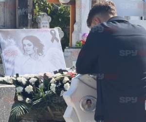 Gestul emoționant al fiului Mădălinei Apostol după înmormântare. Ce a făcut Tony după ce toată lumea a plecat