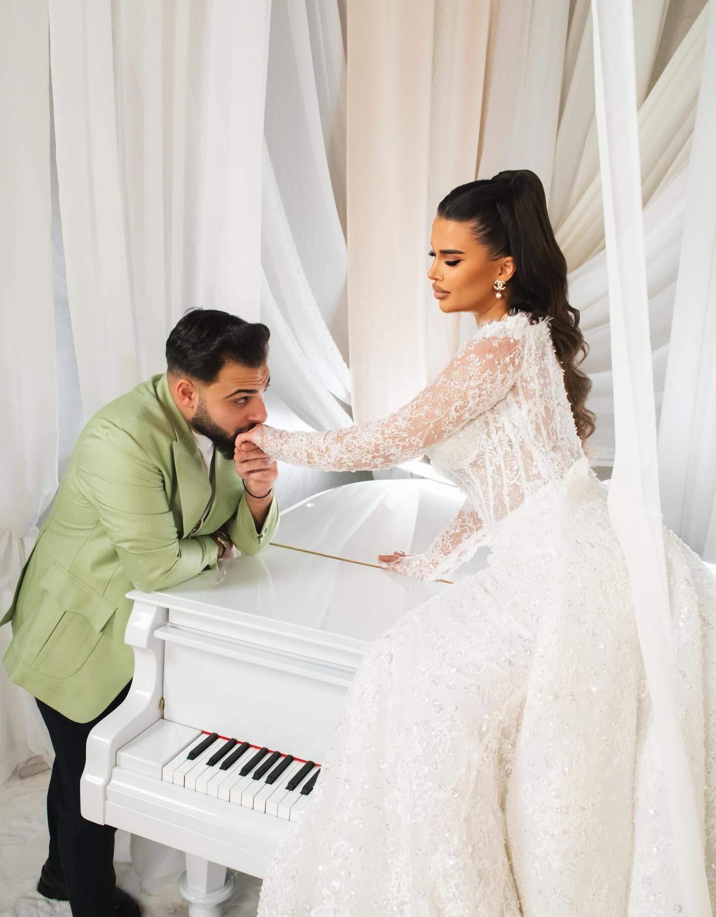 Andra Volos si Robert Lele, sedinta foto