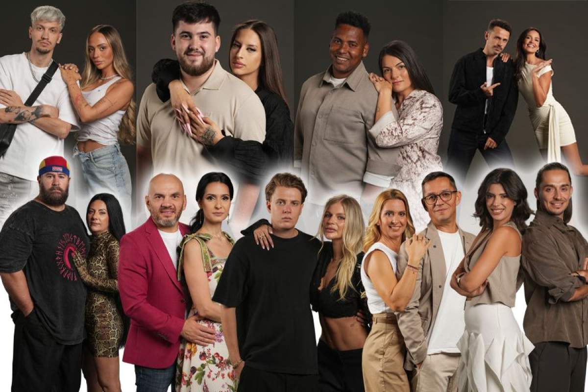 Ei sunt concurenții de la Power Couple, sezonul 4! Cele 9 cupluri de vedete care intră în cea mai grea aventură a relației lor