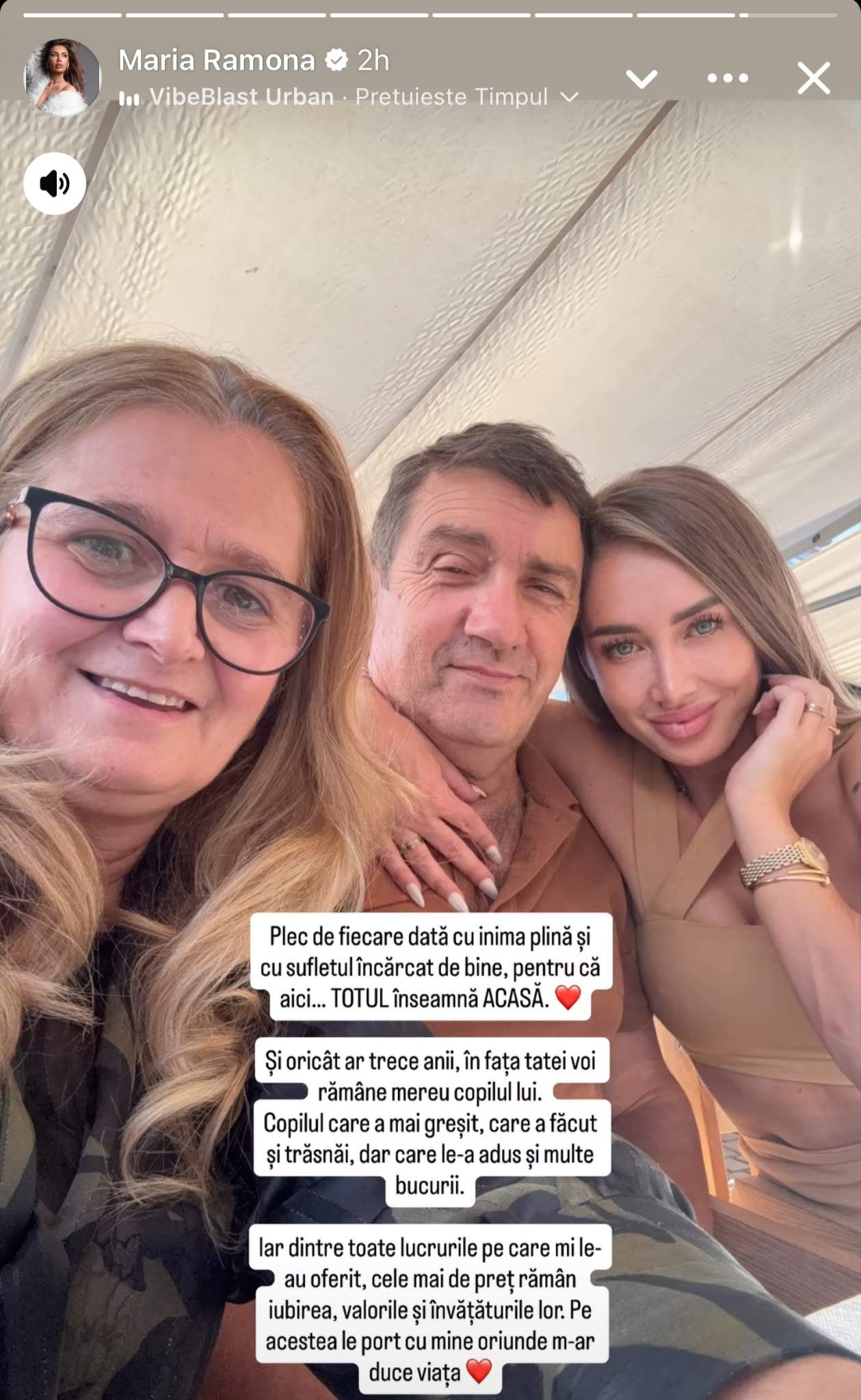 Mesajul Mariei Avram
