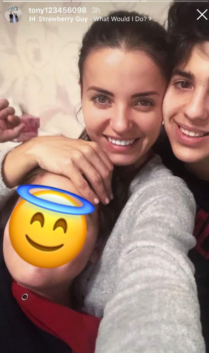 Mădălina Apostol și copiii ei