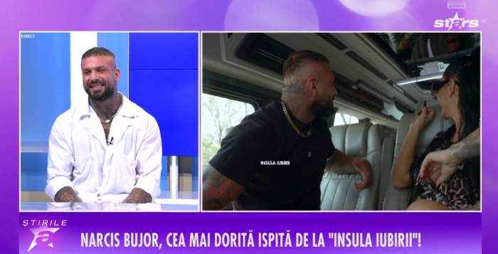 Narcis Bujor la Știrile Antena Stars