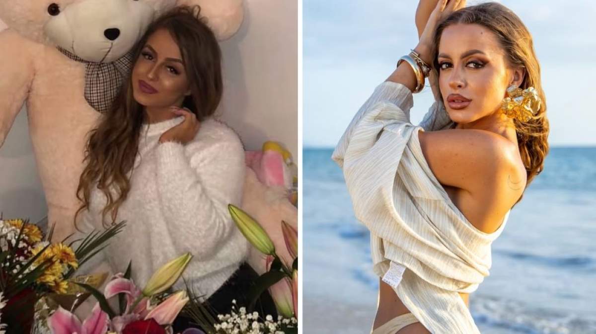 Colaj foto cu Claudia Ion de la Insula Iubirii