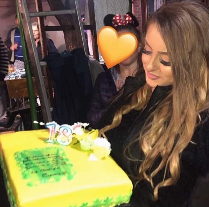 Claudia Ion când avea 18 ani