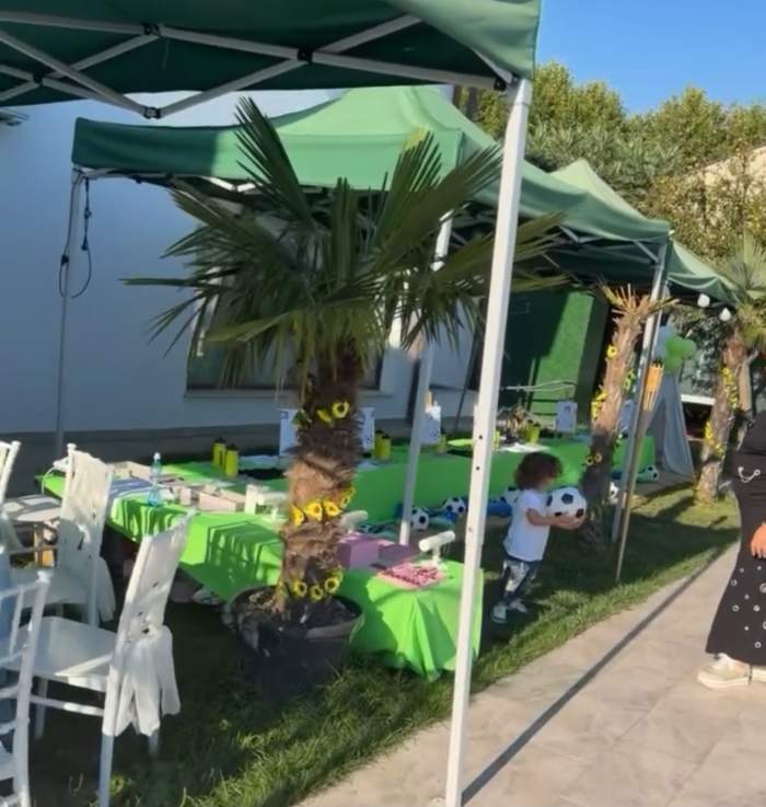 Astăzi are loc petrecerea pentru ziua de naștere a fiului lui Tzancă Uraganu! Decorul este spectaculos | FOTO