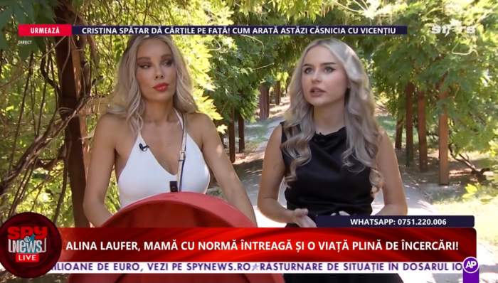 Alina Laufer la SPy tv