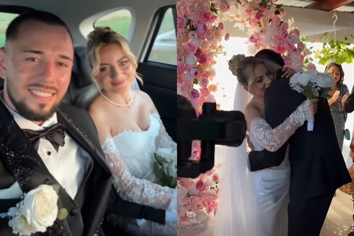 Primele imagini cu Laura și Mihai, mire și mireasă! Câștigătorii sezonului 10 Mireasa s-au căsătorit
