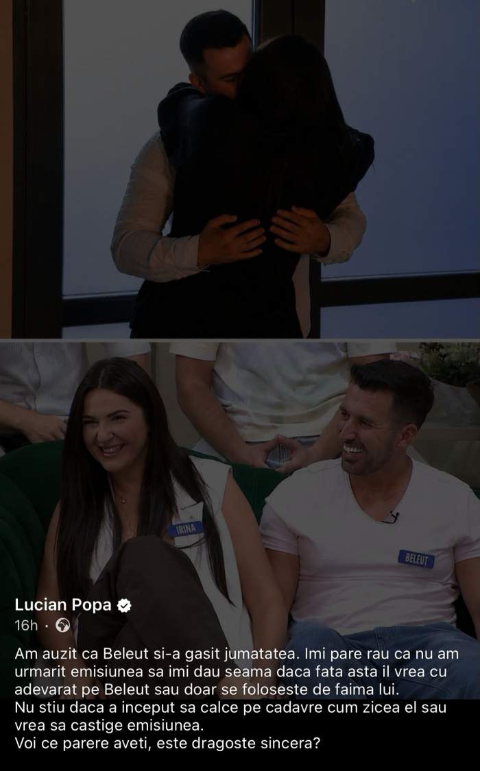 Mesajul lui Lucian Popa