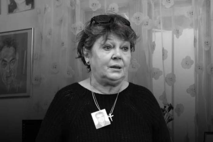 Anca Pandrea, poză alb-negru